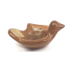 Historic Santa Clara Pottery Bird Bowl