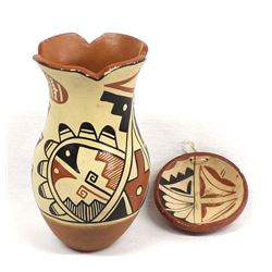 2 Pieces of Vintage Jemez Pueblo Pottery