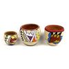 Image 1 : 3 Pieces of Historic Tesuque Poster Paint Pottery