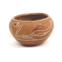 Historic Santa Clara Pottery Bowl by Dolorita