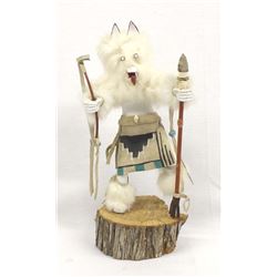 Native American Navajo Wolf Kachina by Calladitto