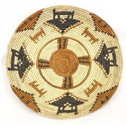 African Pictorial Basket