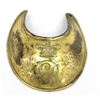 Image 1 : British P-1796 Officer Flame Gilt Copper Gorget