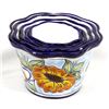 Image 4 : Mexican Hidalgo Graduated Pottery Planters