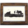 Image 1 : Canadian Inuit Stonecut Print by Henry Napartuk