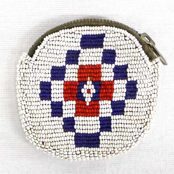 Vintage Native American Beaded Coin Purse