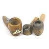 Image 2 : 3 Native American Clay Pipes