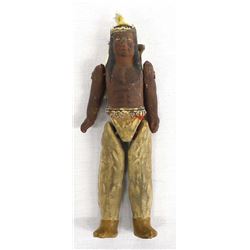 Antique Composition Native American Doll
