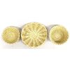 Image 1 : 3 Native American Tohono O'odham Baskets