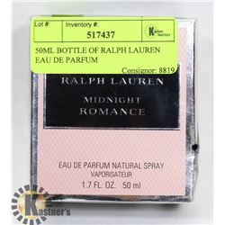 50ML BOTTLE OF RALPH LAUREN