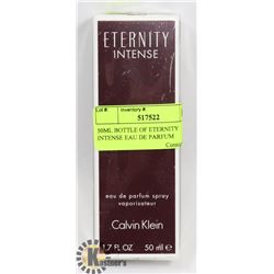 50ML BOTTLE OF ETERNITY INTENSE