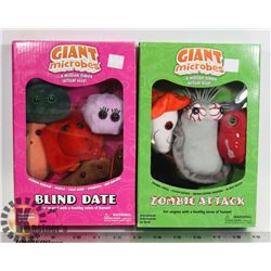 LOT OF 2 GIANT MICROBES PACKS