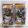 Image 1 : LOT OF 2 BORDERLANDS FIGURES