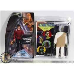 2 STAR TREK ACTION FIGURES