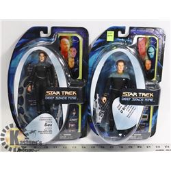 2 STAR TREK ACTION FIGURES