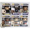Image 1 : LOT OF 6 ASSORTED FUNKO POP VINYL FIGURES.