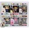 Image 1 : LOT OF 6 ASSORTED FUNKO POP VINYL FIGURES.