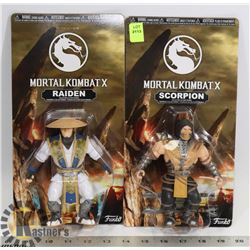 LOT OF 2 MORTAL COMBAT FIGURES