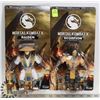 Image 1 : LOT OF 2 MORTAL COMBAT FIGURES