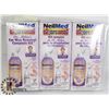 Image 1 : LOT OF 3 NEILMED EAR WAX REMOVAL KITS