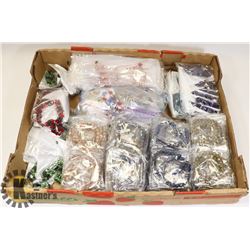 LOT OF ASSORTED BRACELETS AND NECKLACES.