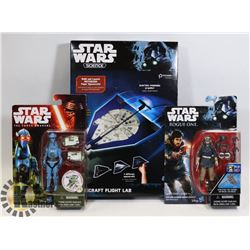 LOT OF 3 NEW STAR WARS COLLECTIBLES