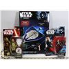 Image 1 : LOT OF 3 NEW STAR WARS COLLECTIBLES