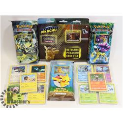 LOT OF ASST POKÉMON THEME DECKS INCL DETECTIVE