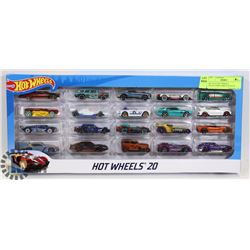 SET OF 20 HOT WHEELS COLLECTORS CARS IN SEALED