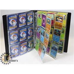 BINDER OF 180 POKÉMON COLLECTOR CARDS.