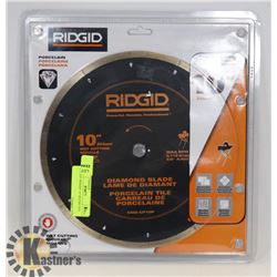 SEALED "RIDGID" 10" ROUND TILE