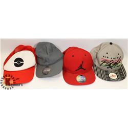 LOT OF 4 HATS