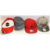 Image 1 : LOT OF 4 HATS