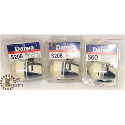 VINTAGE 3 SEALED "DAIWA" FISHING