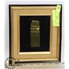 Image 1 : ANTIQUE JADE PIECE FRAMED USED IN