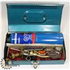 Image 1 : METAL TOOL BOX WITH PROPANE TORCH