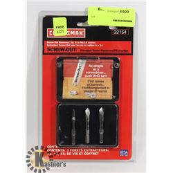 SCREW-OUT FOR NO. 6 TO 14. SCREWS.