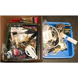BOX WITH ASSORTED TOOLS