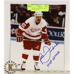 NHL DETROIT RED WINGS BERNIE FEDERKO HOF 2002