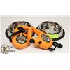 Image 1 : STAINLESS PET BOWLS & 2 RETRACTABLE
