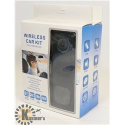 2 NEW HANDS FREE WIRELESS CAR KITS