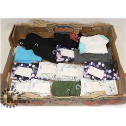 FLAT OF ASSORTED LADIES SOCKS