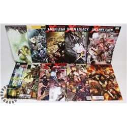 FLAT OF MAINLY X-MEN COMICS