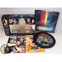 LOT OF STAR TREK COLLECTIBLES INCL THE MOTION