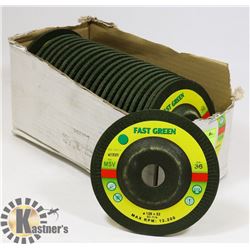 BOX OF 24 GRINDING DISCS