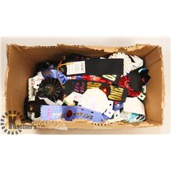 BOX OF ASSORTED  BIRTHDAY RIBBONS