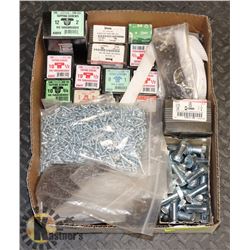 TRAY OF ASSORTED HARDWARE