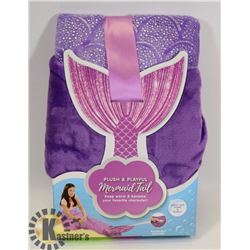 NEW MERMAID TAIL PLUSH BLANKET