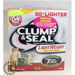 ARM AND HAMMER CLUMP AND SEAL CAT LITTER 13.6KG