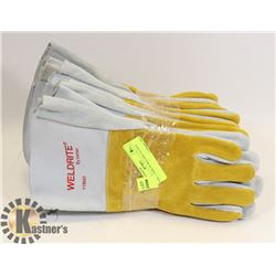 6 NEW PAIR OF WELDING GLOVES